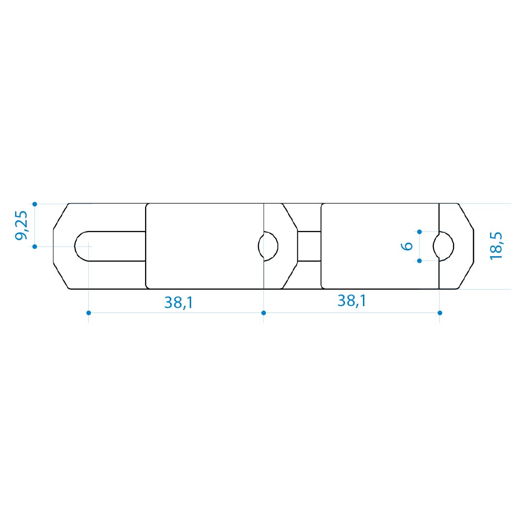 E38C SEM LINGUETA (CURVA RI MIN 2,2L)